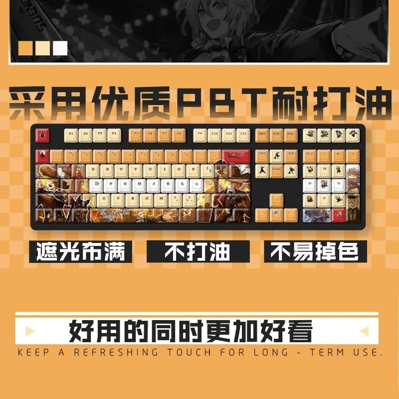 Gaming Accessories Anime - Theme Game Mechanical Keyboard Keycap 122