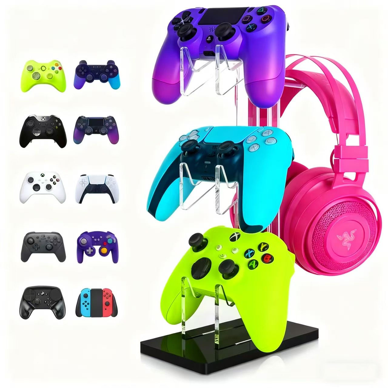 Gaming Accessories Vr - Universal 2/3 Tier Controller Holder and