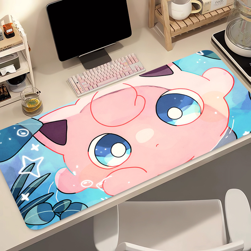 Gaming Accessories Table - Anime Mouse Pad 90x40cm Pokemon Jigglypuff