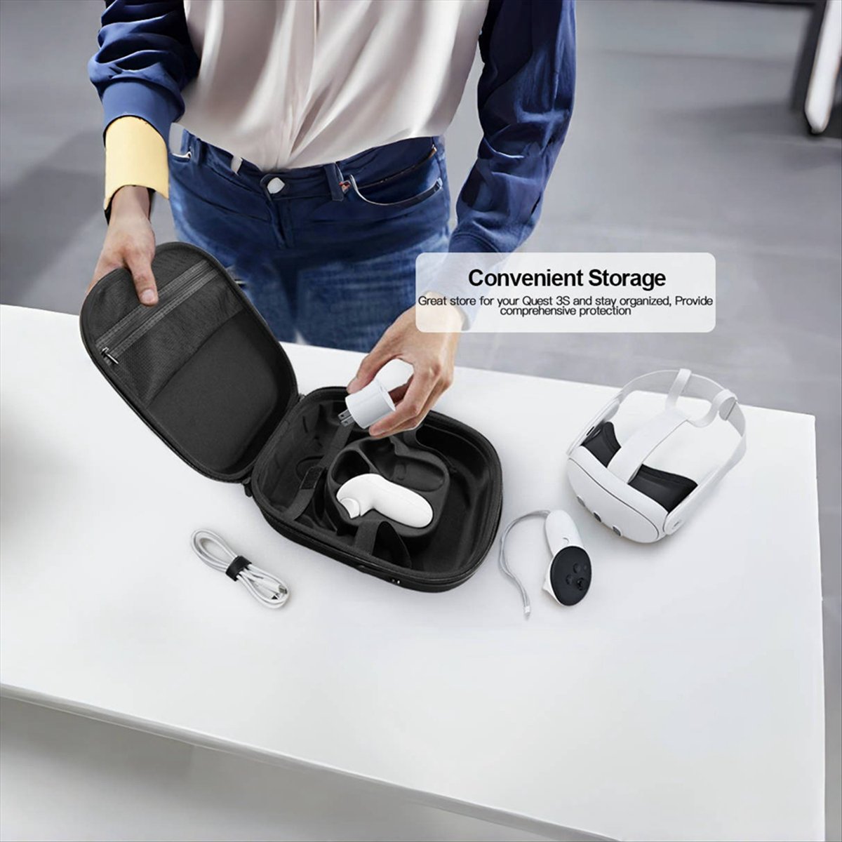 Gaming Accessories Vr - Welcome Deal~Carrying Case for 3S VR