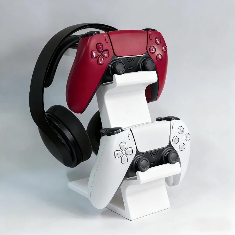 Gaming Accessories For Setup - ●3-in-1 Controller Stand For Desk With