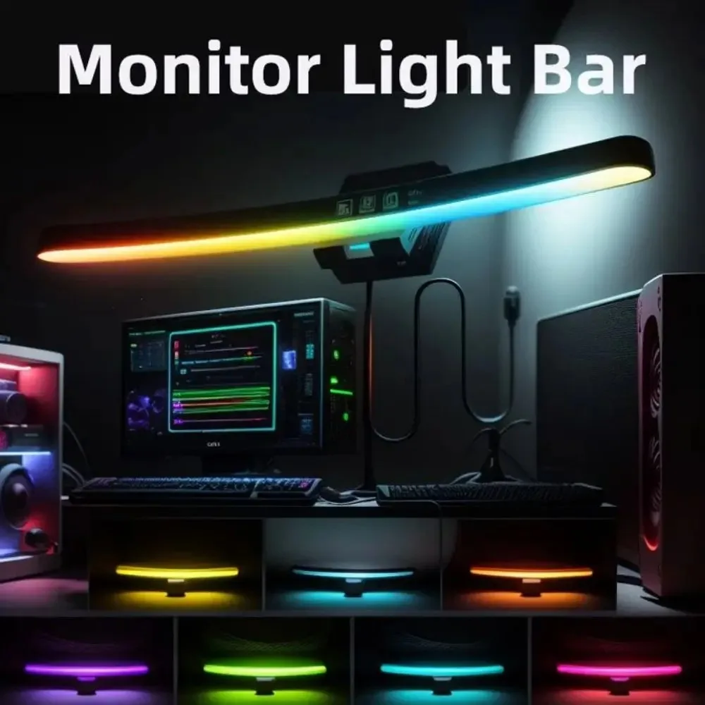Monitor Light Bar - Curved Monitor Light Bar 3 Color