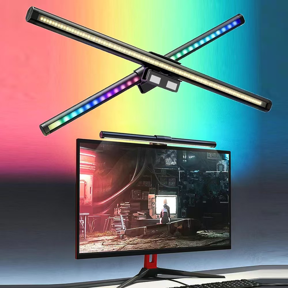 Monitor Light Bar - LED Screen Hanging Light with USB