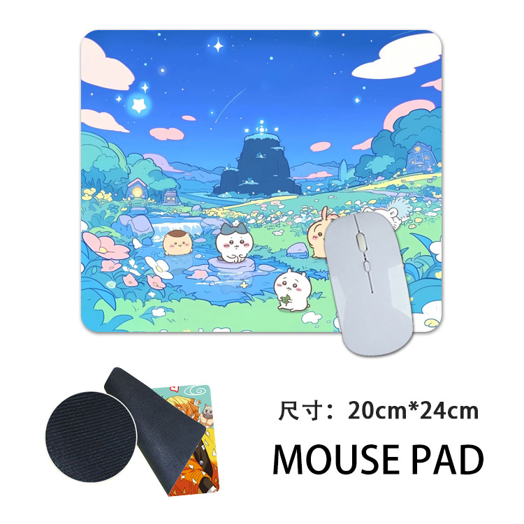 Gaming Accessories Anime - Chiikawa Series Cute Cartoon Mouse Pad