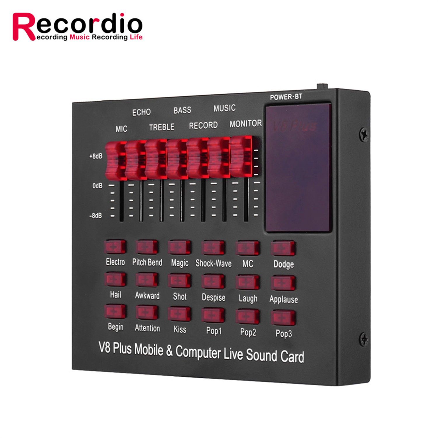Gaming Accessories Driving - V8+ Sound Card Live Drive Free
