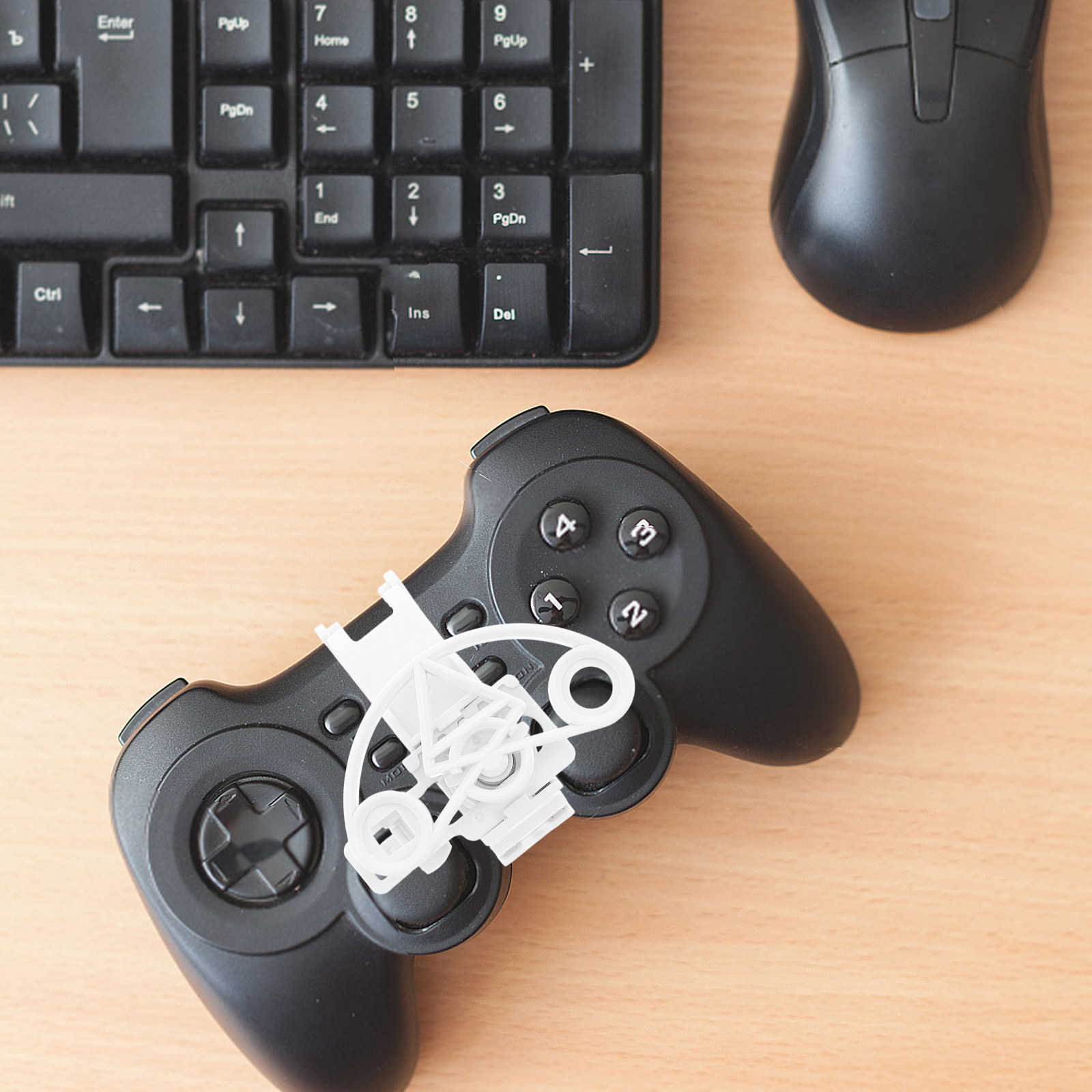 Mini Steering Wheel Gaming Con - Gaming Accessories Driving recension och pris