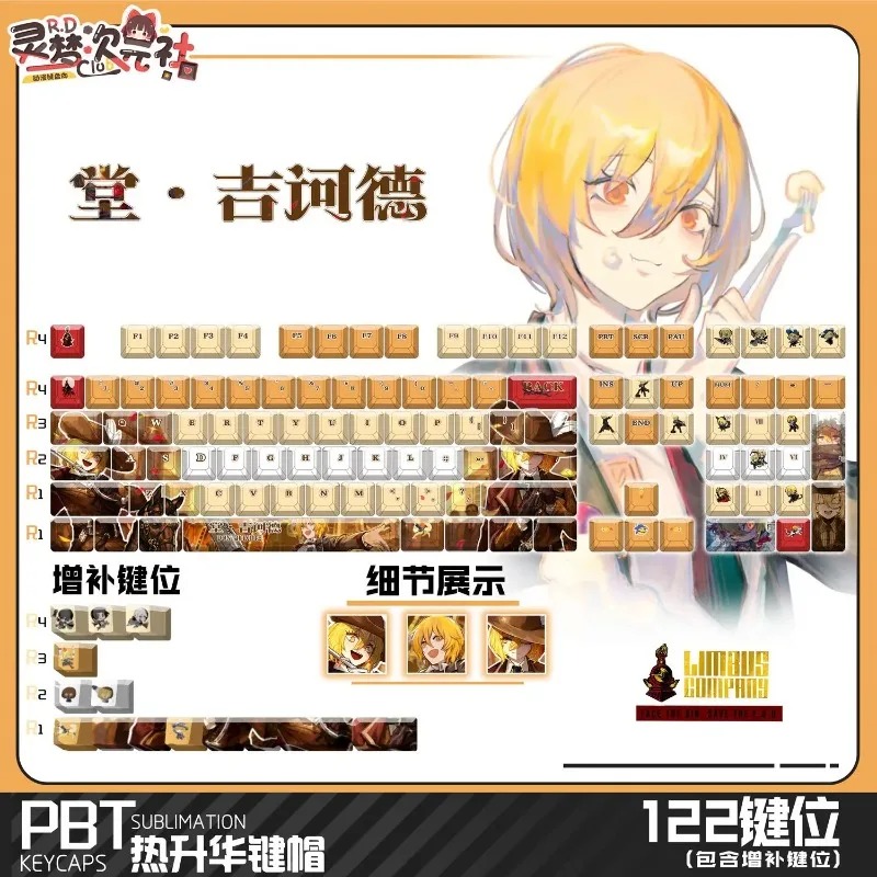 Theme Game Mechanical Keyboard - Gaming Accessories Anime recension och pris