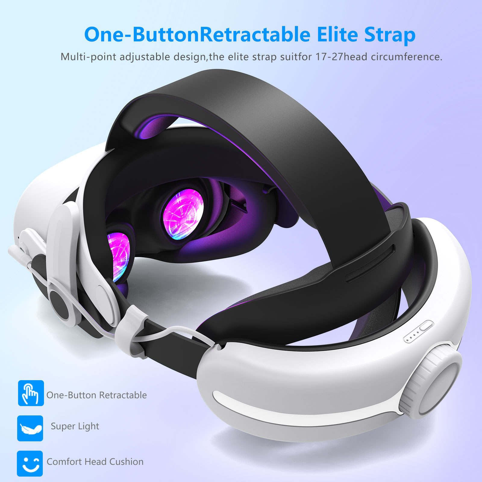For Quest3S VR Headset 12000mA - Gaming Accessories Vr recension och pris