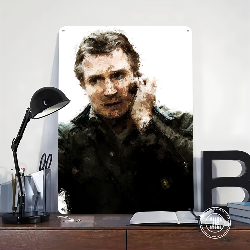 Liam Neeson Artwork Printing P - Vintage Gaming Accessories recension och pris