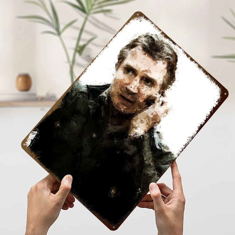 Liam Neeson Artwork Printing P - Vintage Gaming Accessories recension och pris