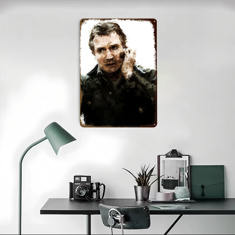 Liam Neeson Artwork Printing P - Vintage Gaming Accessories recension och pris