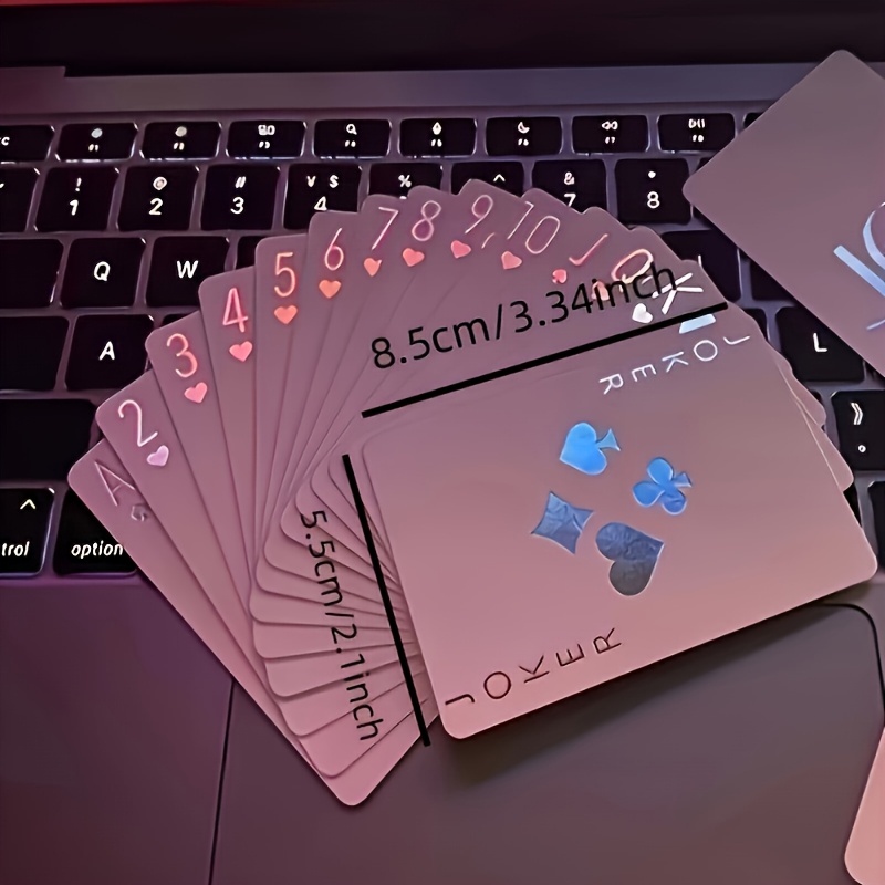 Luminous poker set, suitable f - Gaming Set Accessories recension och pris