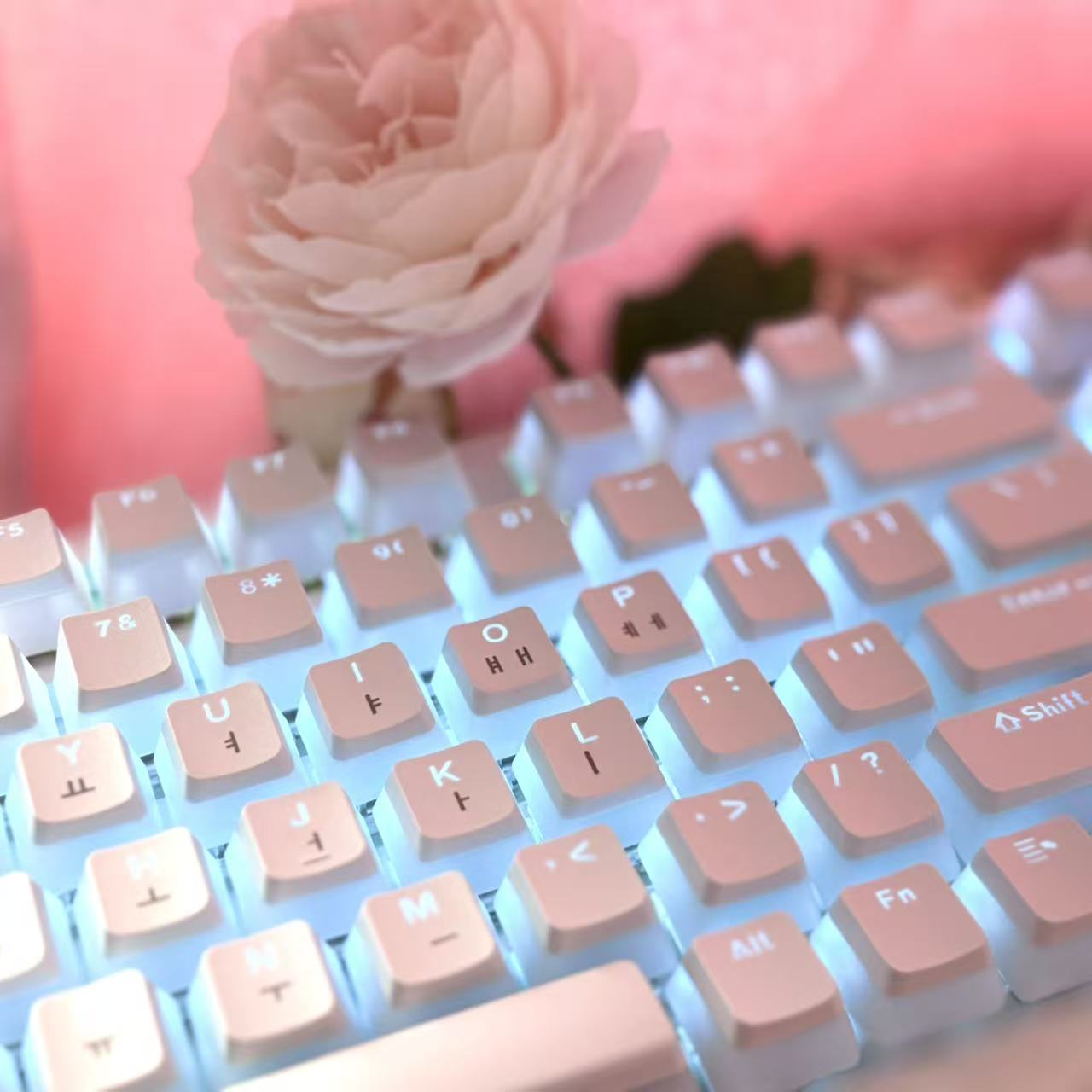 Hangul Keycap Korean Layout Ke - Gaming Set Accessories recension och pris