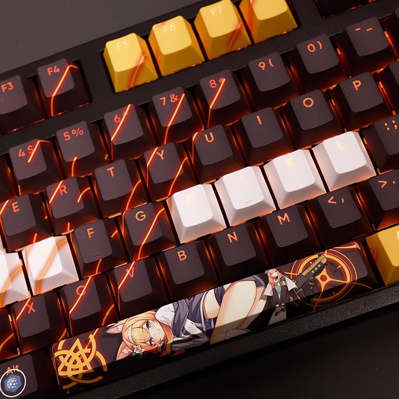 108 Keys/set Blue Archive Loch - Gaming Set Accessories recension och pris