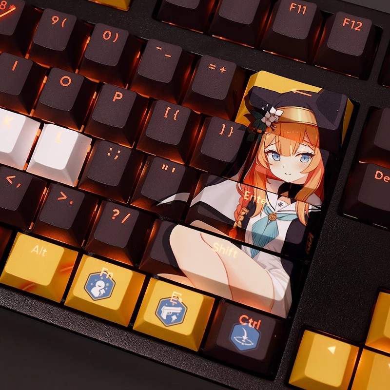 108 Keys/set Blue Archive Loch - Gaming Set Accessories recension och pris