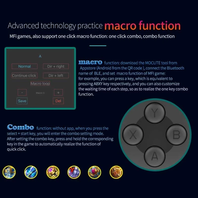 Cell Phone Gamepad Joystick Fo - Gaming Accessories Vr recension och pris