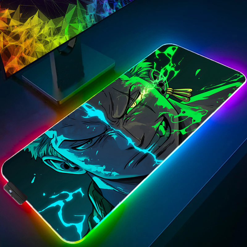 ONE PIECE Zoro Mouse Pad RGB G - Gaming Accessories For Pc recension och pris