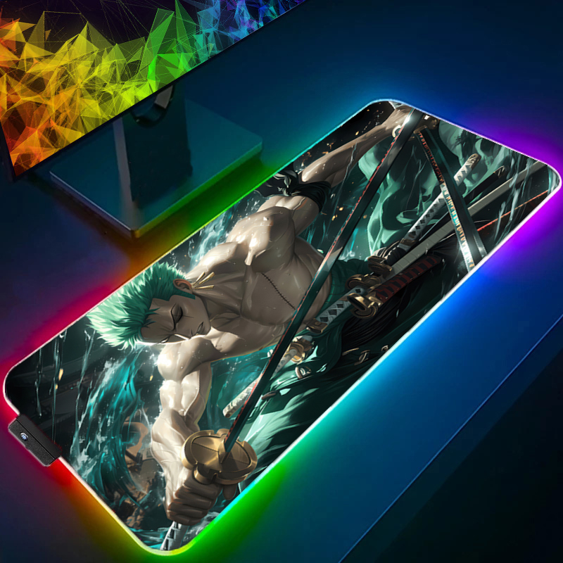 ONE PIECE Zoro Mouse Pad RGB G - Gaming Accessories For Pc recension och pris