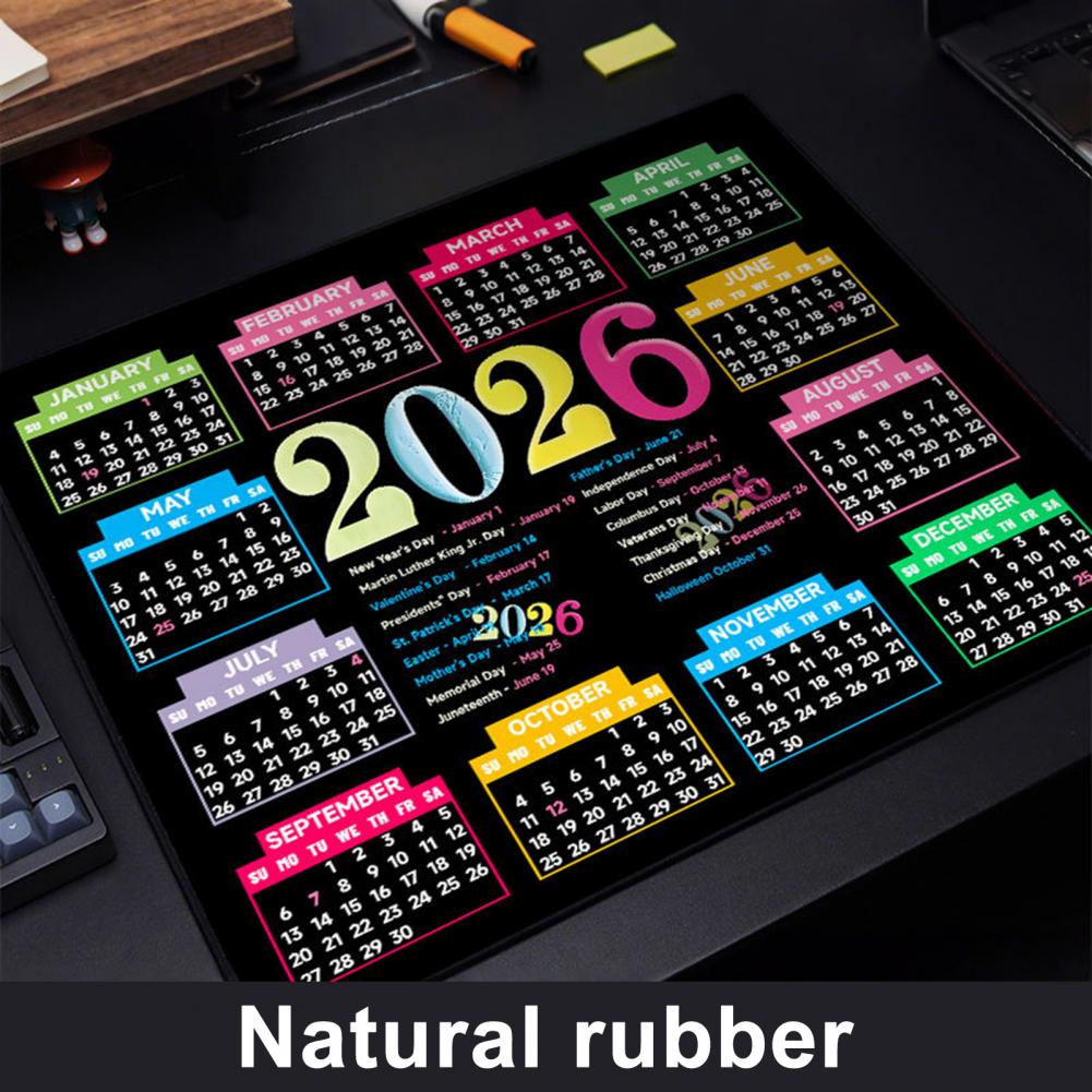 2026 Calendar Mouse Pad Waterp - Gaming Accessories For Pc recension och pris