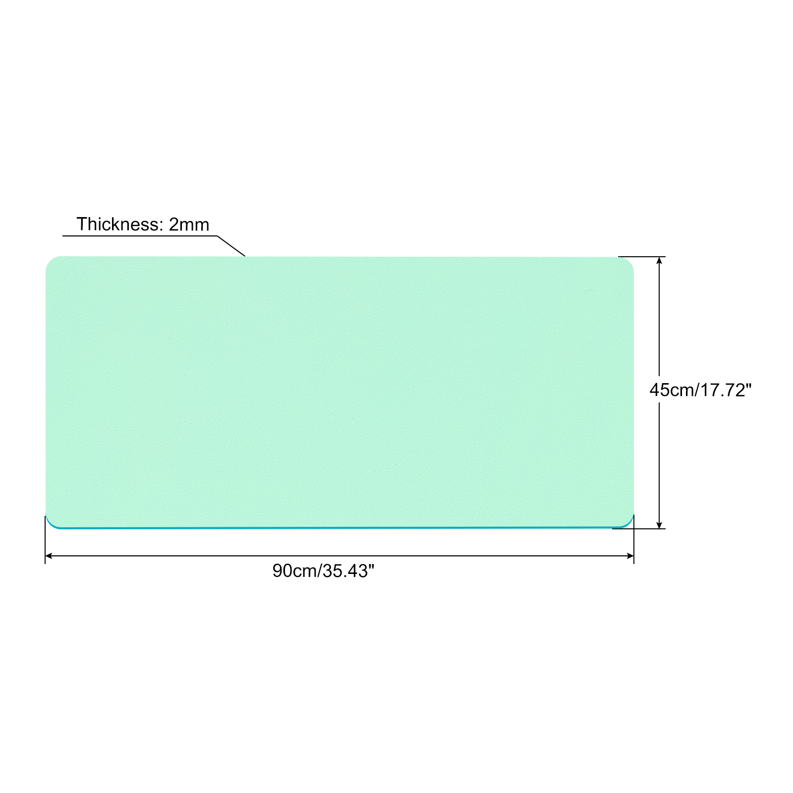 Office Desk Mat Protector PU L - Gaming Accessories For Pc recension och pris