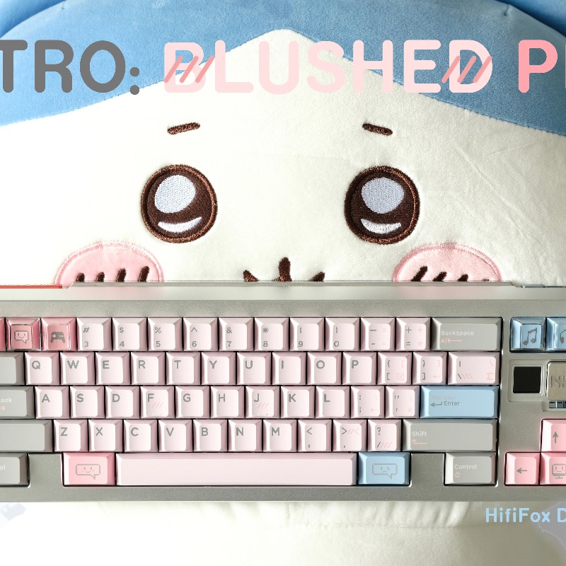 Shy Pink Vintage Theme Keycaps - Vintage Gaming Accessories recension och pris