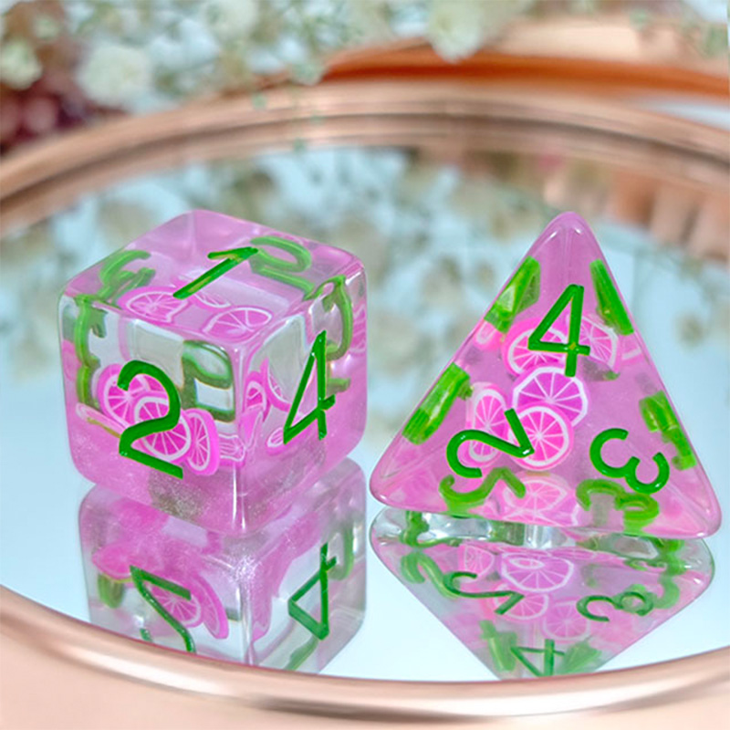 7Pcs/Set Dices Board Games Acc - Gaming Set Accessories recension och pris