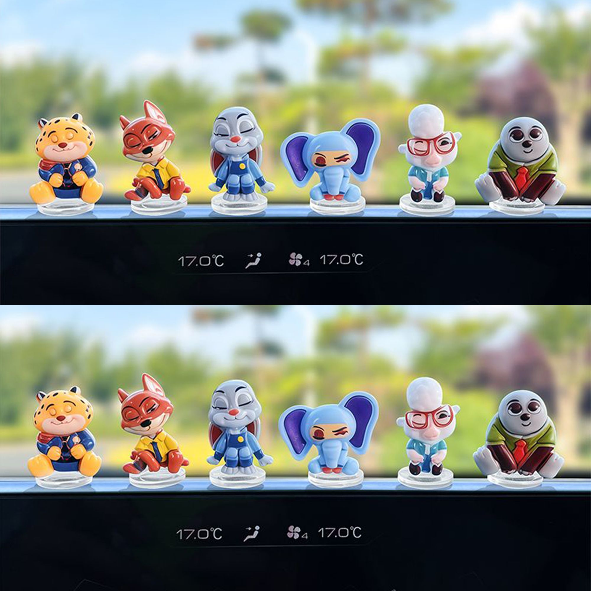 Zootopia cartoon car ornament  - Gaming Accessories Anime recension och pris