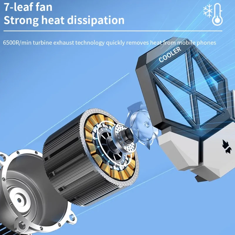 DY08 Mobile Phone Cooling Fan  - Gaming Accessories Phone recension och pris