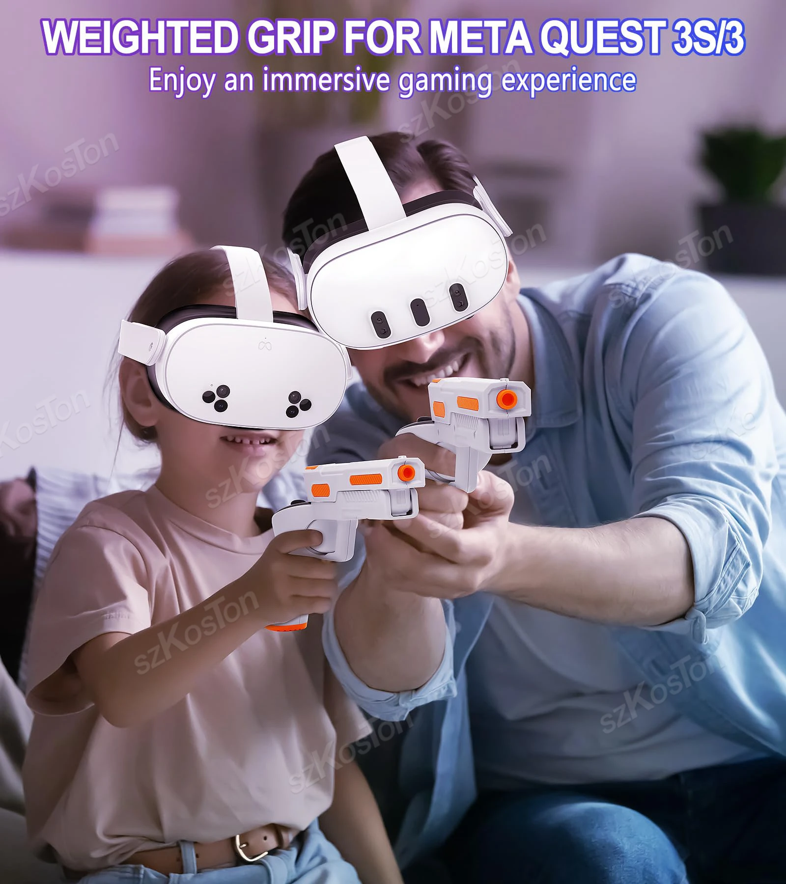 VR Gun Stock Grips for Meta Qu - Gaming Accessories Vr recension och pris