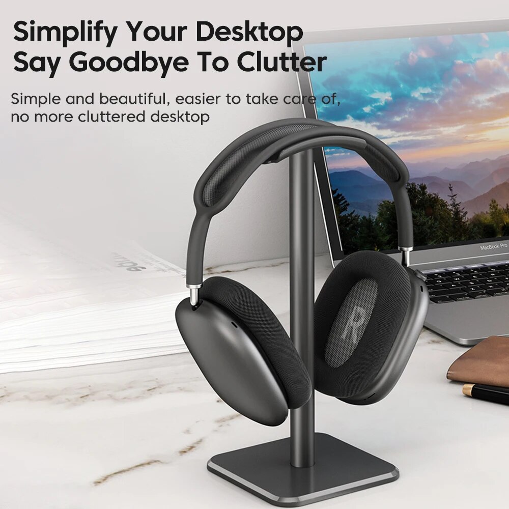 Universal Headphone Stand Alum - Gaming Accessories For Setup recension och pris