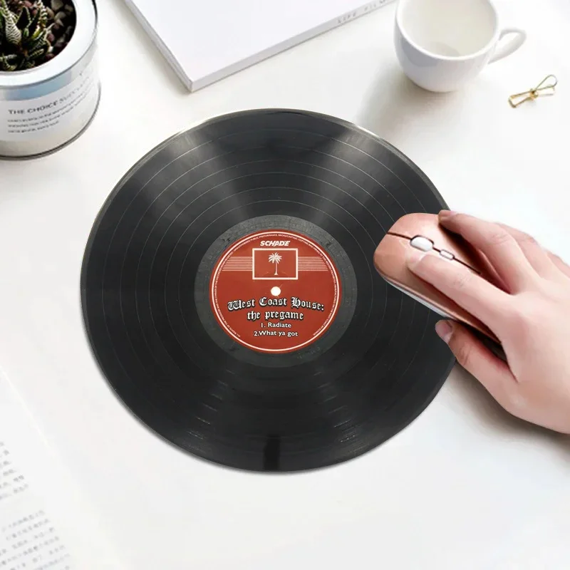 Small Vintage Vinyl Record Rou - Vintage Gaming Accessories recension och pris