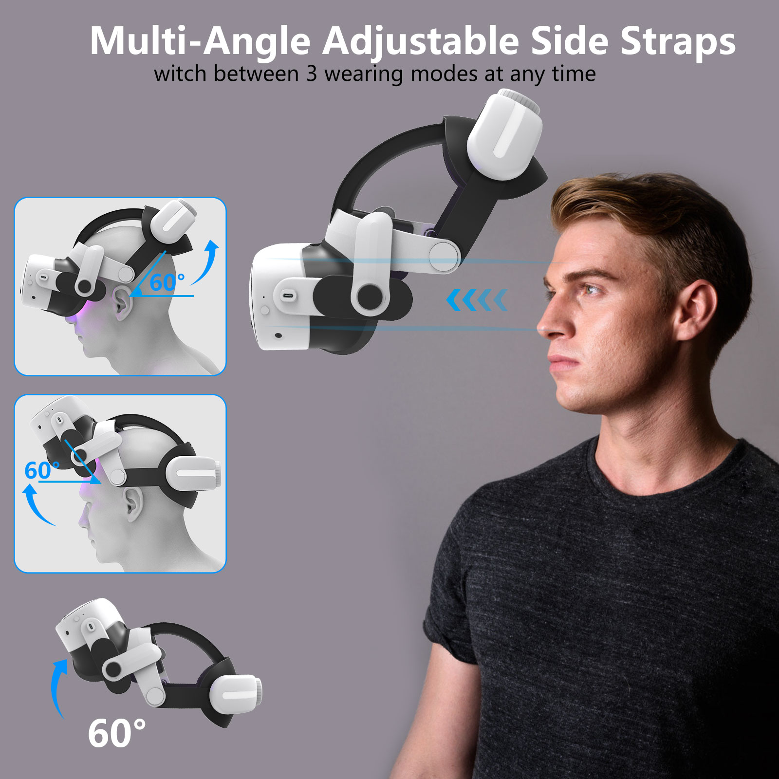 For Meta quest3 and quest3s Ad - Gaming Accessories Vr recension och pris