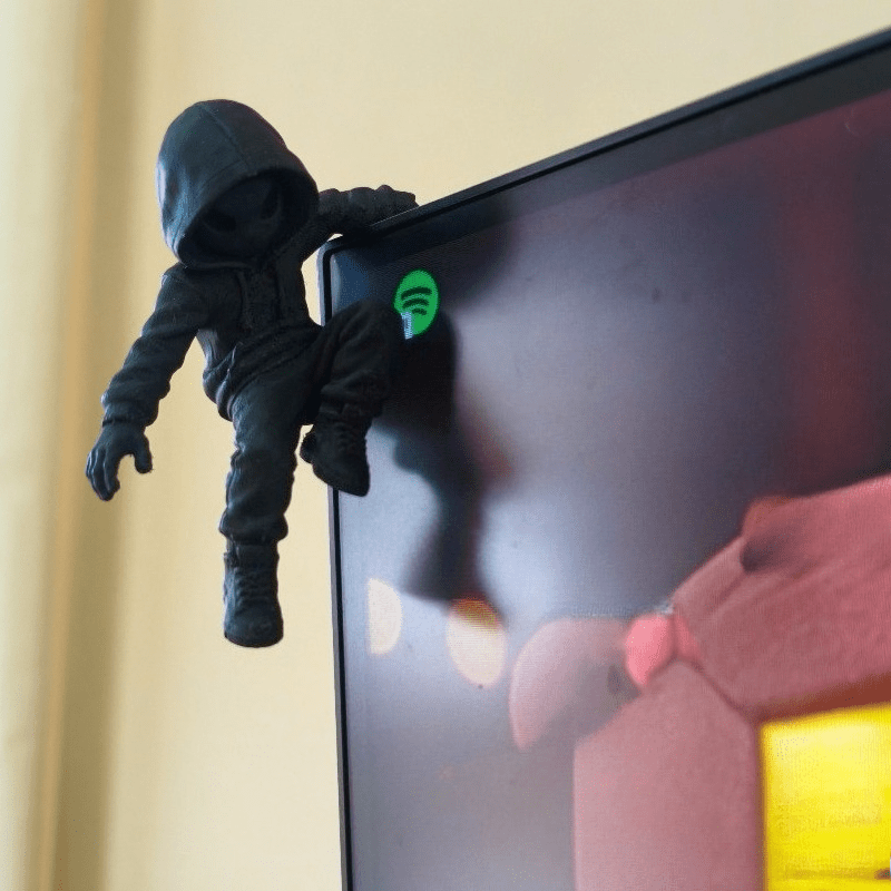 Climb Hoodie Alien Mini Statue - Vintage Gaming Accessories recension och pris