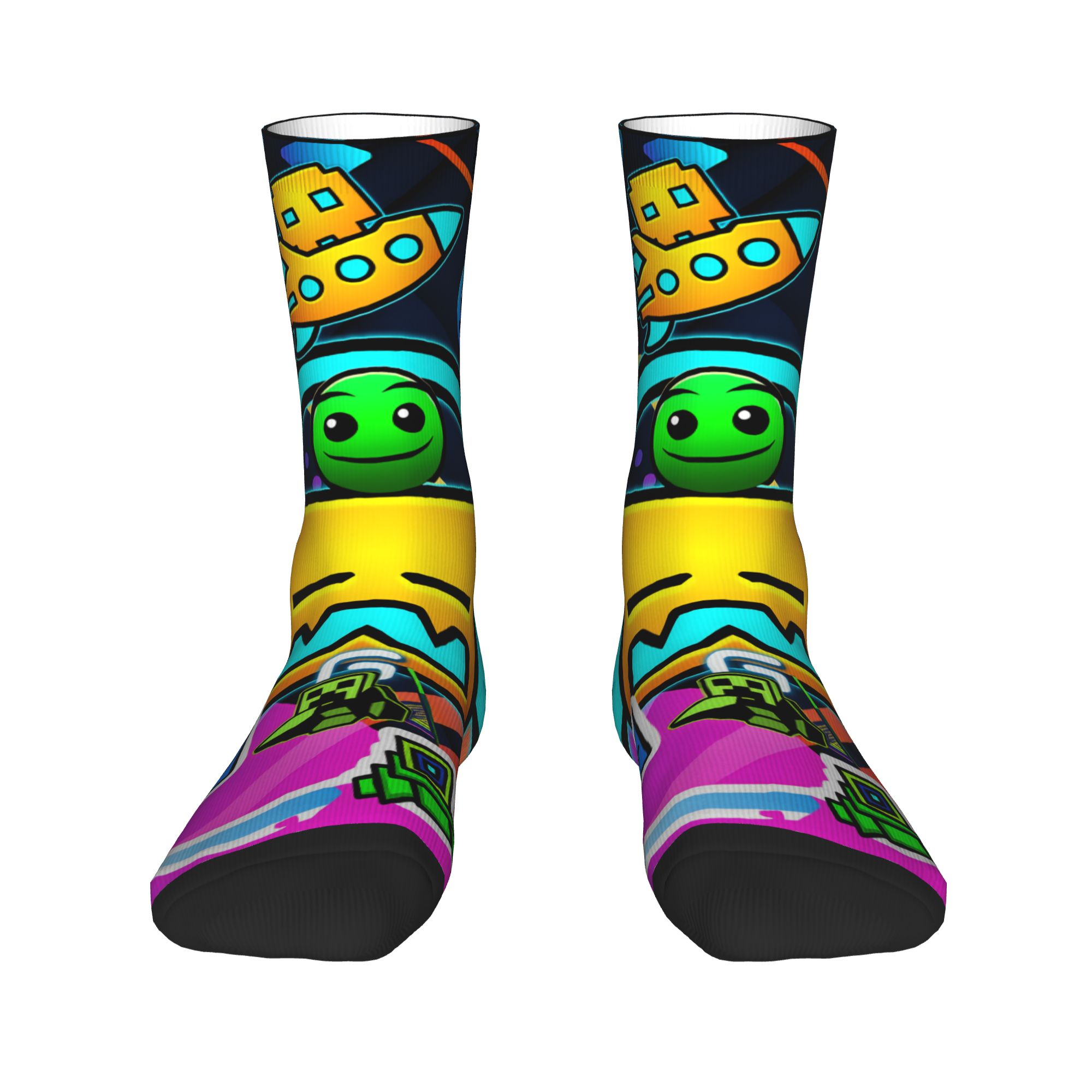 Geometry Gaming Dashed Socks   - Vintage Gaming Accessories recension och pris