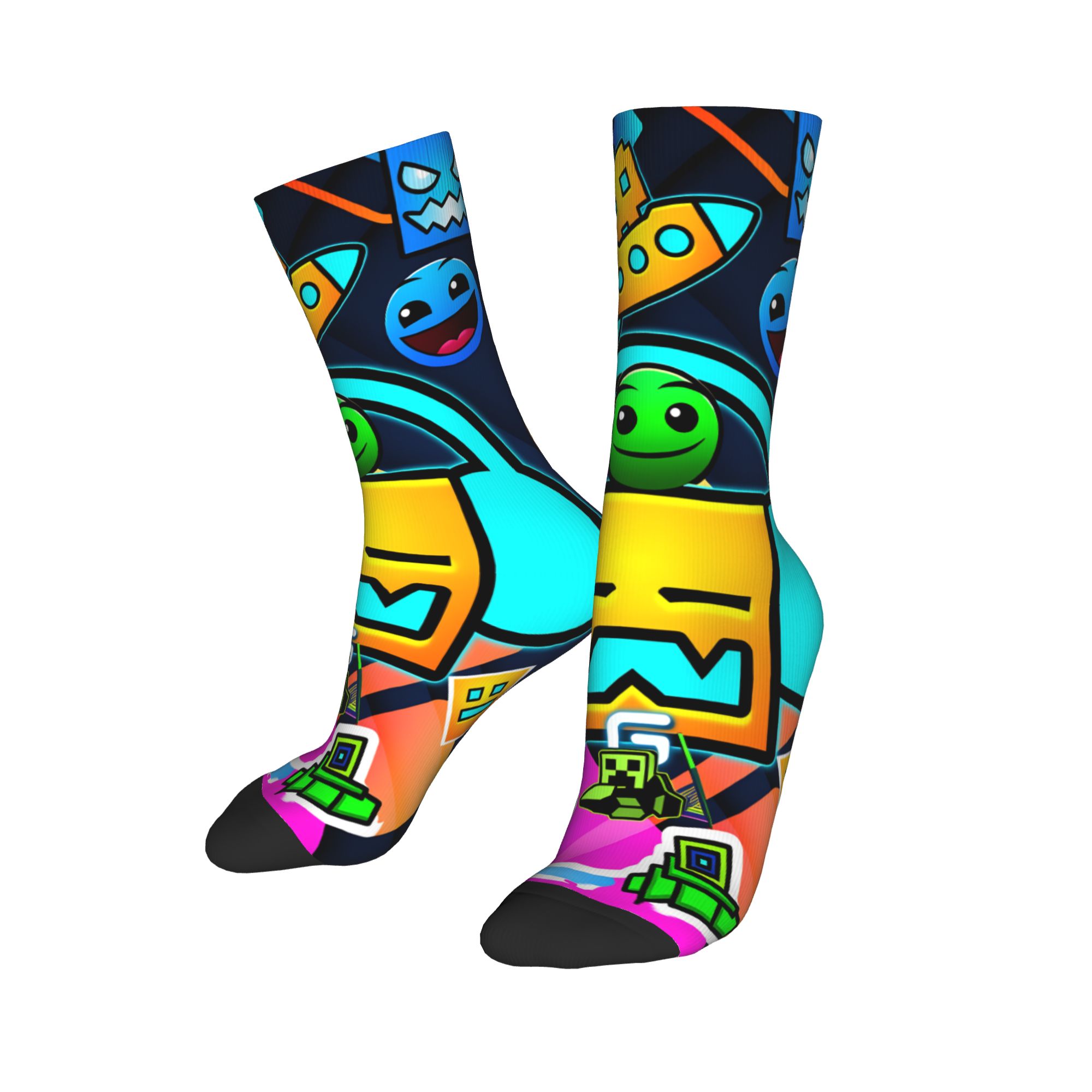 Geometry Gaming Dashed Socks   - Vintage Gaming Accessories recension och pris
