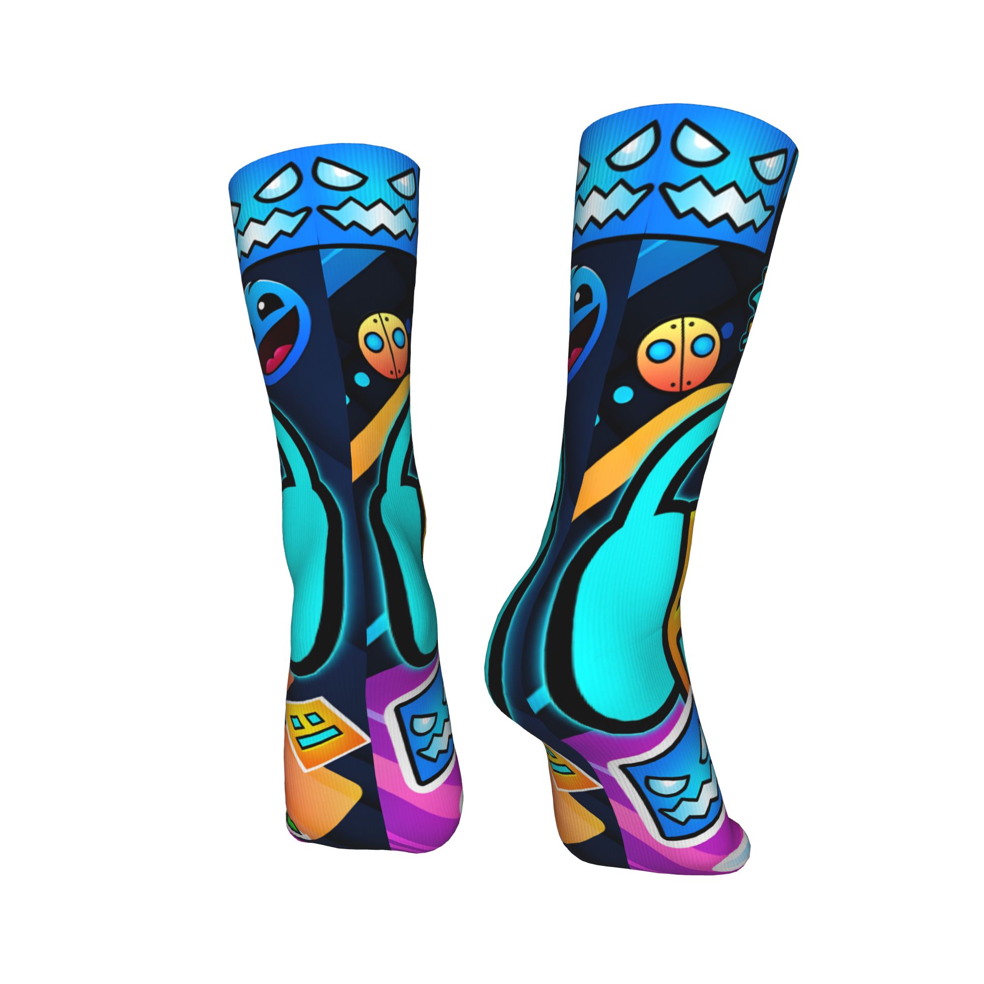 Geometry Gaming Dashed Socks   - Vintage Gaming Accessories recension och pris