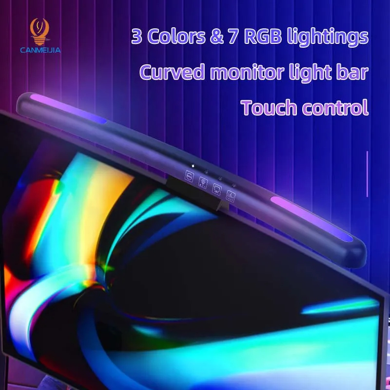 Curved LED Monitor Light Bar U - Monitor Light Bar recension och pris
